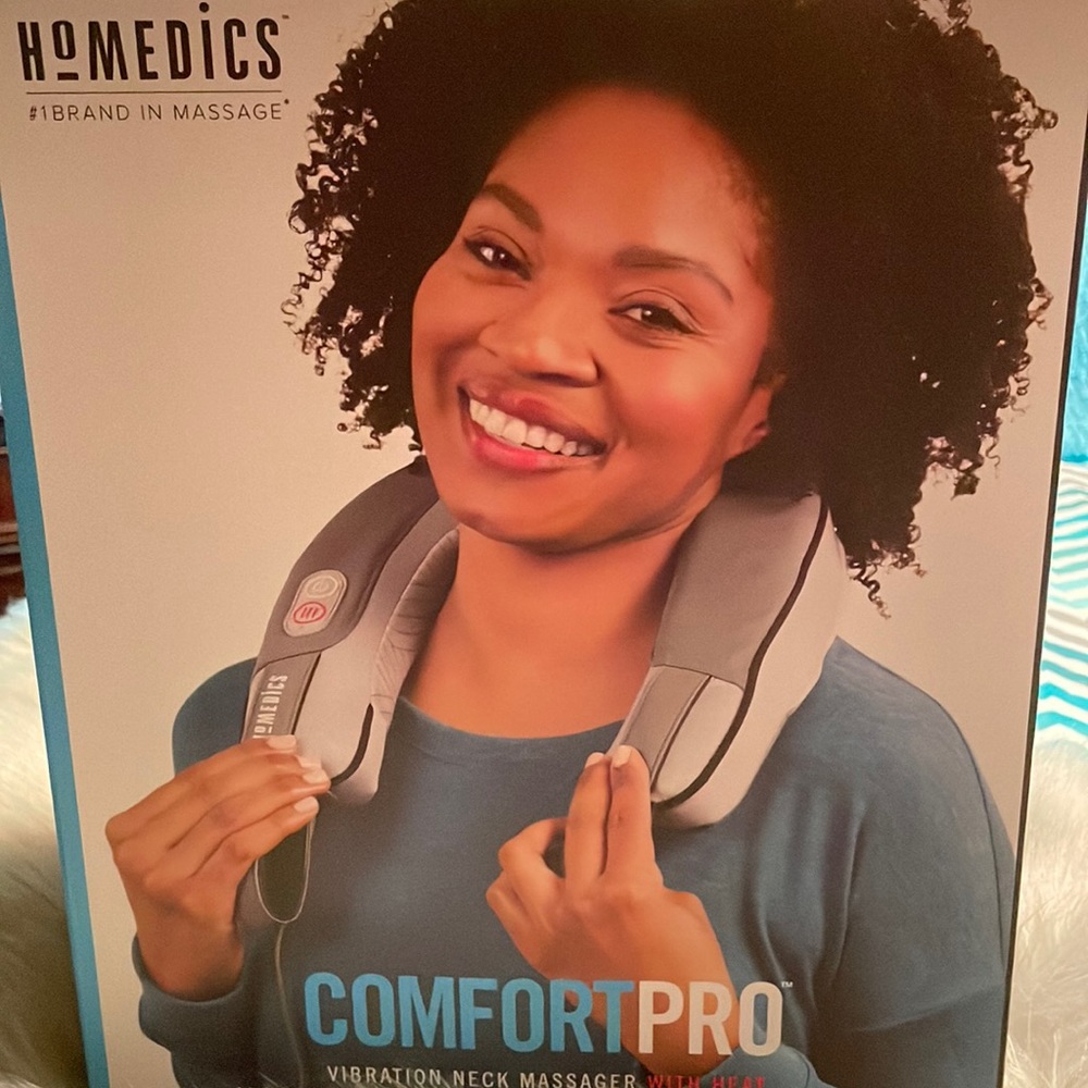 Home medics comfort pro vibration neck massager with heat